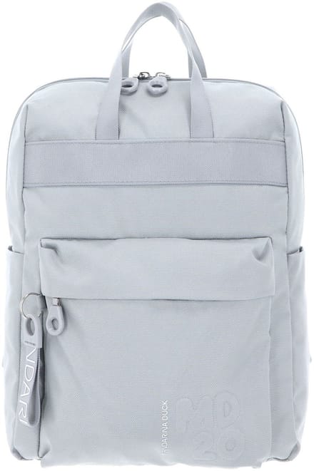 MANDARINA DUCK rugzak met laptopvak MD20 Backpack Pearl Lichtgrijs