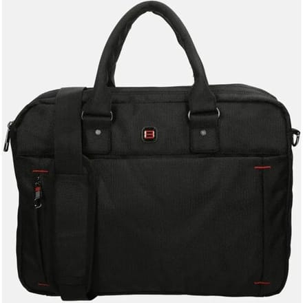 Enrico Benetti Cornell Laptoptas 47232 - 15 inch - Zwart