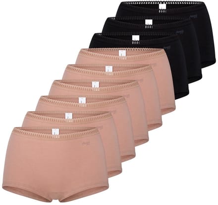 sloggi Dames shorts slip 9 pack GO Crush