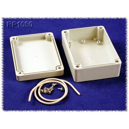Hammond Electronics RP1080 Universele behuizing 105 x 75 x 40 Polycarbonaat Grijs 1 stuk(s)