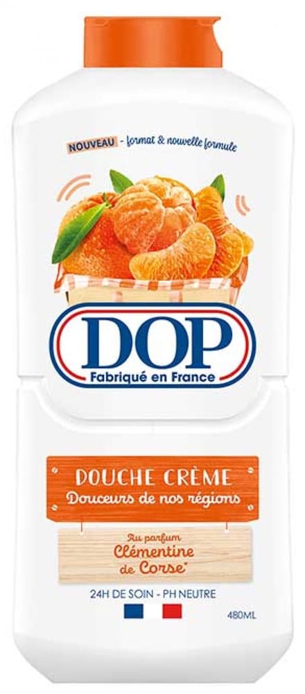 Dop Douceurs de Nos Régions Douche Crème Clémentine de Corse 480 ml