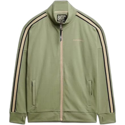 Superdry - Tech Cult trainingsjack met losse pasvorm - Heren - Truien