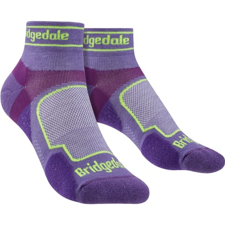 Bridgedale - Dames Hardloop Ultralichte Sport Lage Sokken - Paars
