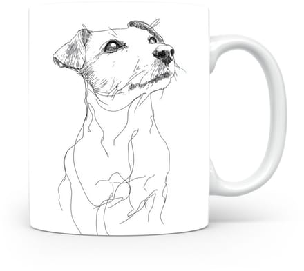 Beker Jack Russell Terriër