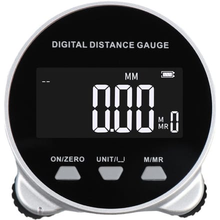 RTO05106 LCD Display Afstandsmeter Digitaal Display Rolmaat 199.999m Semiconductor zwart