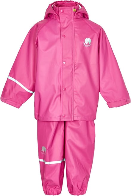 CeLavi Regenpak kinderen - Roze - maat 70 (72-80cm)