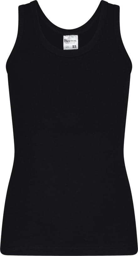 Beeren Heren Singlet M3000 Katoen Zwart XXL