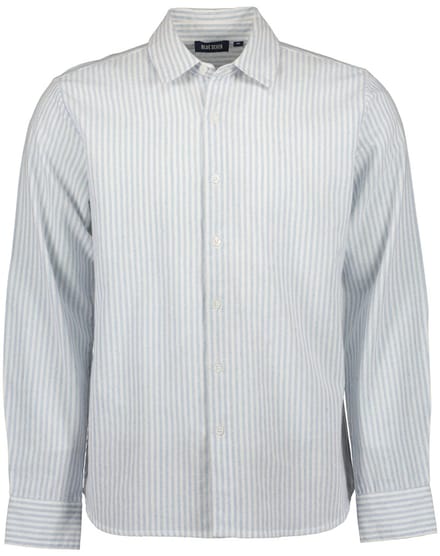 Blue Seven - Blouse 341032 wit/blue streep LM - maat M