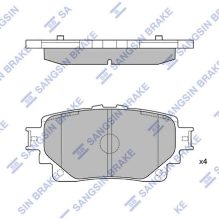 Remblokset HI-Q SP4449