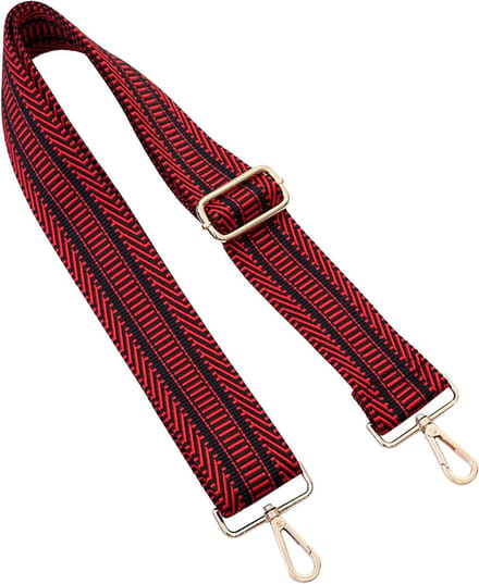 Schouderband Tas - Verstelbare Band - Tas Vernieuwen - Breed Comfortabel Design - 5 cm Breed - Rood