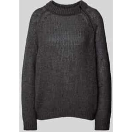 Gebreide pullover met ronde hals, model 'PARIDE'