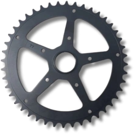 Esjot Kettingblad Shimano Steps 1/2 X 3/32 44T Staal Zwart