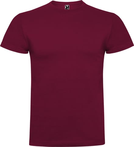 4 Pack Donker Rood t-shirts Roly Braco 180 gram Premium maat M