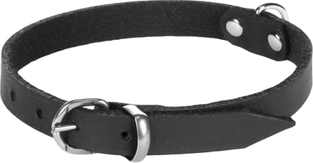 Flamingo Halsband Rondo Klink Zwart - Zwart - 37 cm x 12 mm