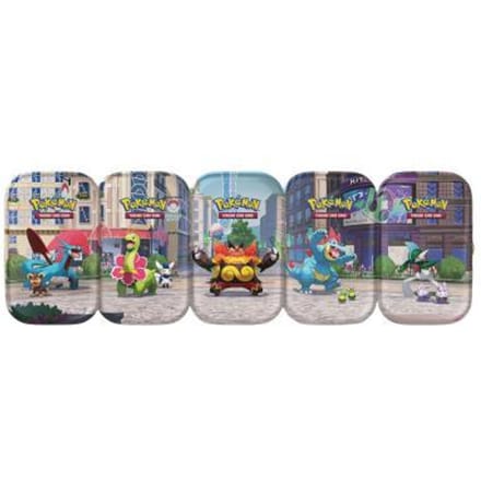 Pokémon Mega Evolution Chaos Rising Lumious City Mini Tin