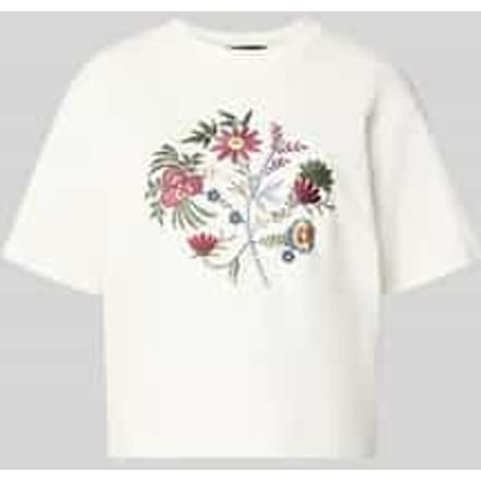 regular fit T-shirt van puur katoen model 'SABATO'