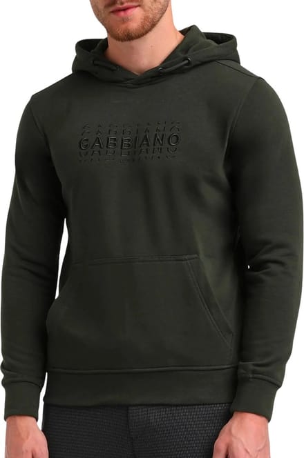 Gabbiano 3D Embroidery Hoodie Heren - Maat S