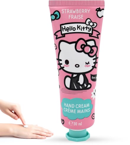 Hello Kitty Handcrème - 30 ml - Aardbei Hydratatie