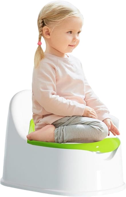 Potty Seat - Kinder Potje - Zindelijkheidstraining - Anti-slip Bodem - 26x28x35 cm - Groen