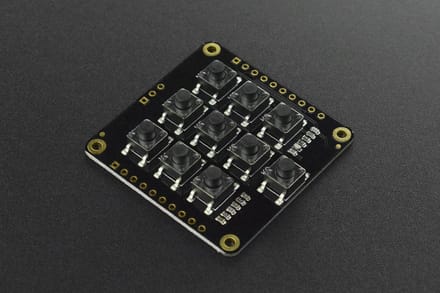 Fermion: ADKeyboard -10 toetsen (Breakout) DFR0792 - Geschikt voor Arduino