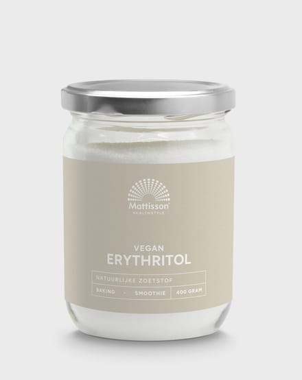 Mattisson - Erythritol - Vegan - Natuurlijke Zoetstof - 400 Gram