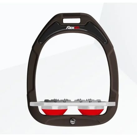 Ultra Grip Platte Klemmen Bruin/Grijs/Rood Flex-On Green Composite
