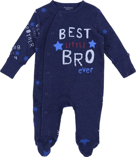 Marineblauwe pyjama met sterren