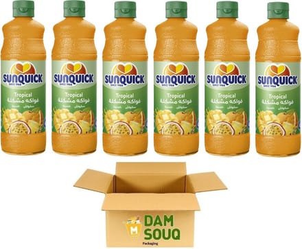 Multipak Sunquick Tropical Siroop (6x 700ML)