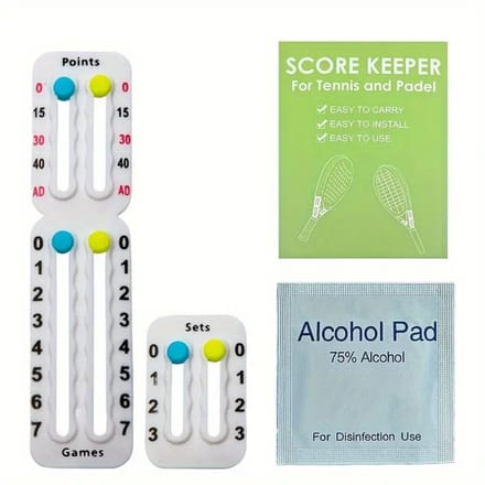 Bovista Scorebord - Padel -Tennis - Voetbal - Scoreborden - Wit