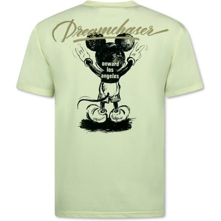 Oversized T shirt Heren - Heren Tshirt met Opdruk - DreamChaser - 687- Beige