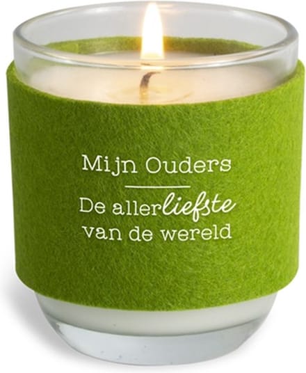 Cosy Candle-mijn ouders-ouders-vader-moeder-kaars