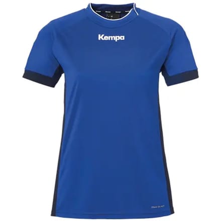 Kempa Prime Shirt Dames - sportshirts - blauw - Vrouwen