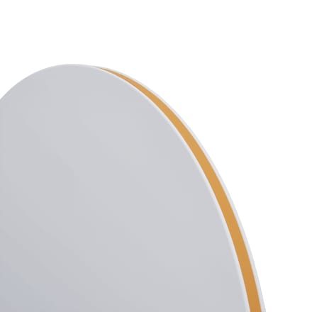 Muuto Calm wandlamp - orange - Ø 68 cm