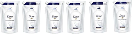 Dove Handzeep Navulling - Original - 6 x 500 ml