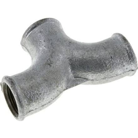 T-koppeling Rp3/4'' Binnendraad smeedbaar gietijzer 25bar (351.25psi)