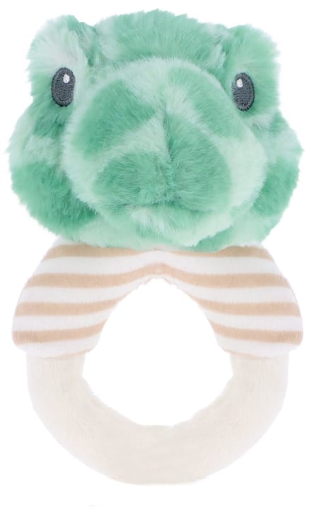 Keel Toys ring Rammelaar schildpad - 14 cm - Dieren Knuffels