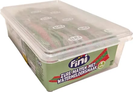 Fini - Zure Watermeloenmatten - 150 stuks