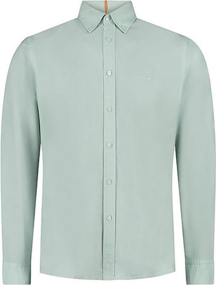 Hugo Boss Overhemd Regular Fit - Lichtgroen - Maat S