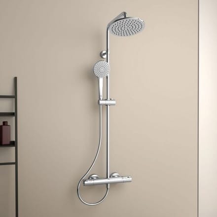 Ideal Standard Ceratherm T50 Douchesysteem Met Douchethermostaat Chroom