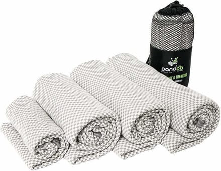 Pandoo Reishanddoek - Large - Grijs - Sneldrogend - Absorberend - Compact