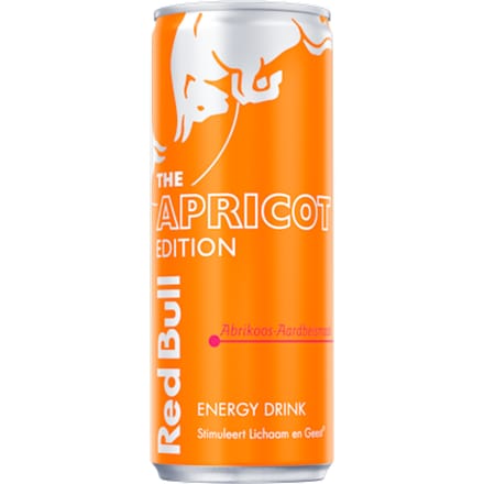 Energy drink abrikoos aardbei