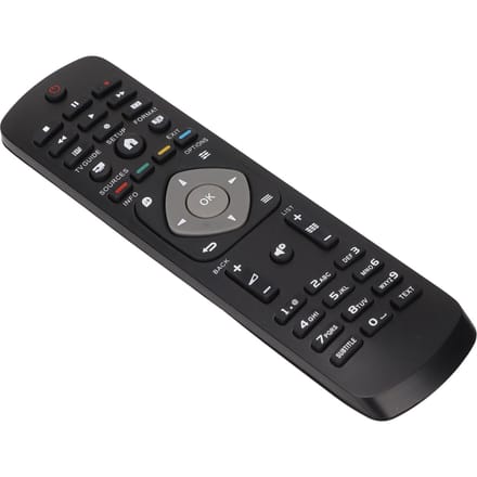 Télécommande de remplacement Sensible Facile à utiliser Télécommande TV pour Philips MB17562 gray