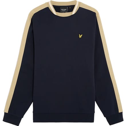 Sweatshirt met contrasterende band Lyle & Scott
