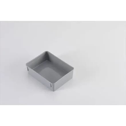 Engels Grijze Inzetbak – 174x128x50 Mm, Pp Kunststof