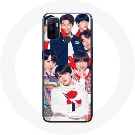 Coque pour Oppo A53 BTS Affiche Memebers Cadeau de Noël 2023