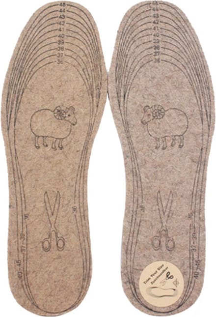 ATTREZZO® Inlegzolen - Wol -Extra warm - maat 36-45