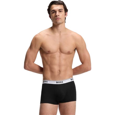 Boss Heren Power Boxershorts (Set van 3) (Zwart)