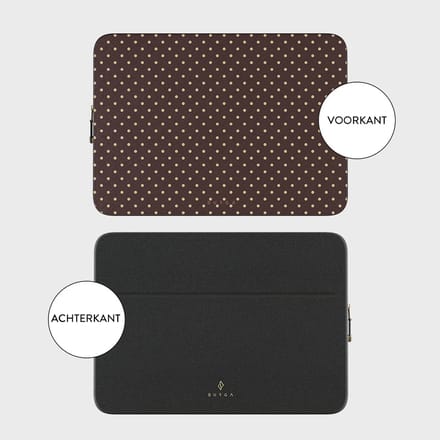 Burga Laptophoes 13 inch - Laptopsleeve - Sorry Busy