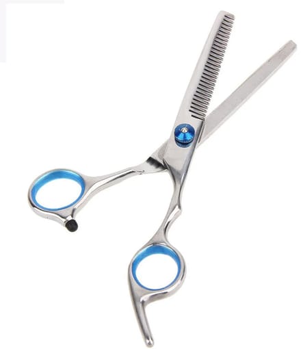 Kappersschaar - Uitdunschaar - RVS - 17 cm - Professioneel knipgereedschap - Knipschaar - Jonyx