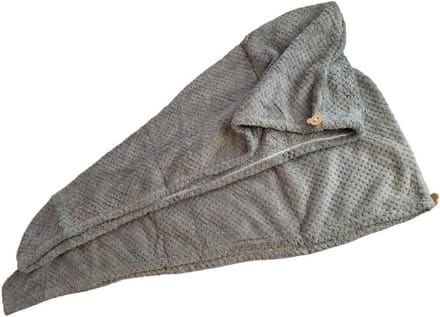 2x Super Absorberende Microvezel Haarhanddoek Set voor Nat en Lang Haar